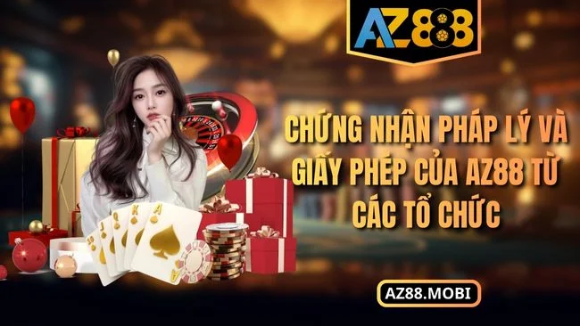 Giấy phép hoạt động uy tín từ các tổ chức quốc tế