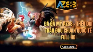 Đá Gà Mỹ AZ88 – Theo Dõi Trận Đấu Chuẩn Quốc Tế Full HD