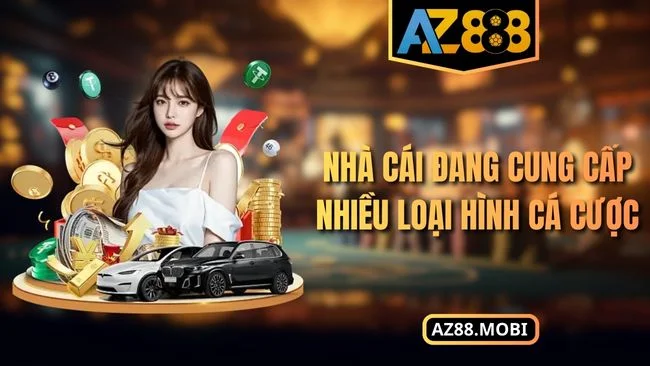 Nhà cái đang cung cấp nhiều loại hình cá cược