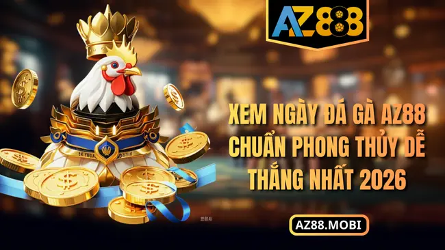 Xem Ngày Đá Gà AZ88 Chuẩn Phong Thủy Dễ Thắng Nhất 2026